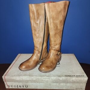 BED|STU Glaye Wide Calf Boots -9.5